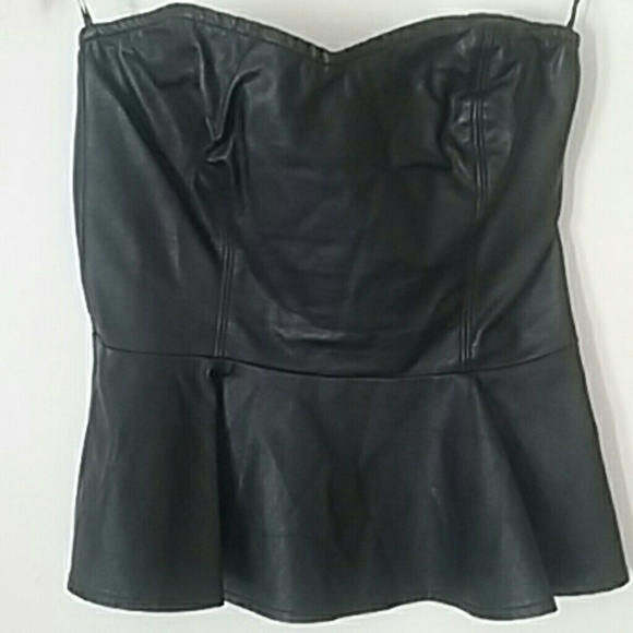 Sexy, Hot Faux leather top