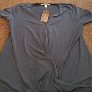 NWT. Dark grey top from Francesca's