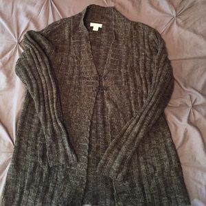 Dark brown sweater/cardigan
