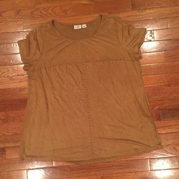 Cato suede top ⚡️ PRICE CUT! ⚡️