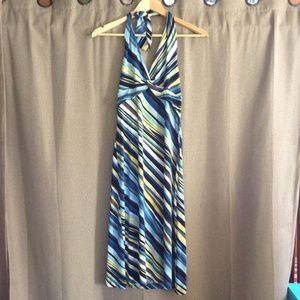 Stripped BGBG halter dress