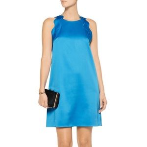 ※SOLD※3.1 Phillip Lim/ Scalloped satin-crepe dress