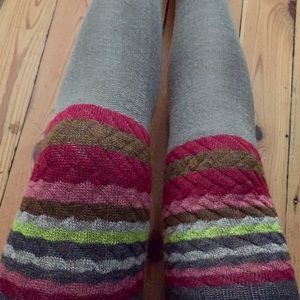 Good quality Over the knee wool knee high socks.