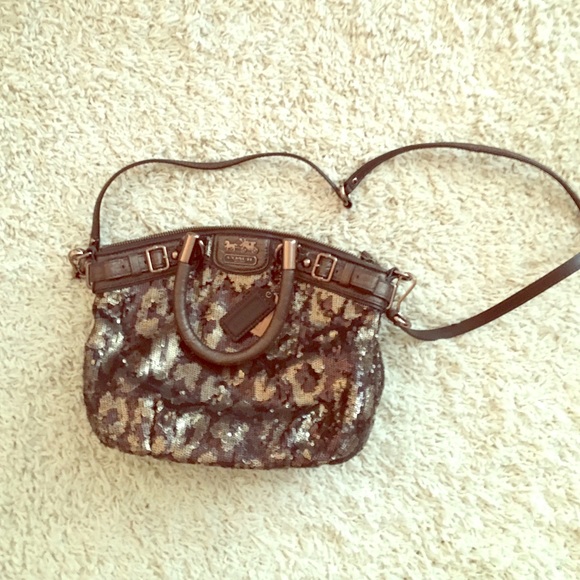 Leopard sequin crossbody ⭐️⭐️