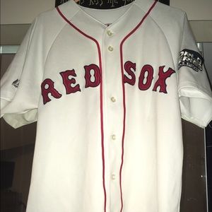 David Ortiz 04 World Series Jersey