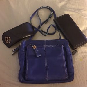 🌺TIGNANELLO BLUE CROSSBODY