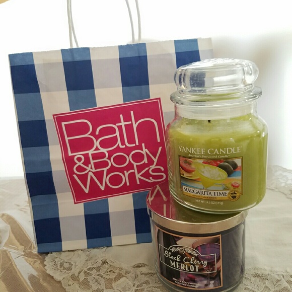 Bath & Body Works Yankee Candle Bundle
