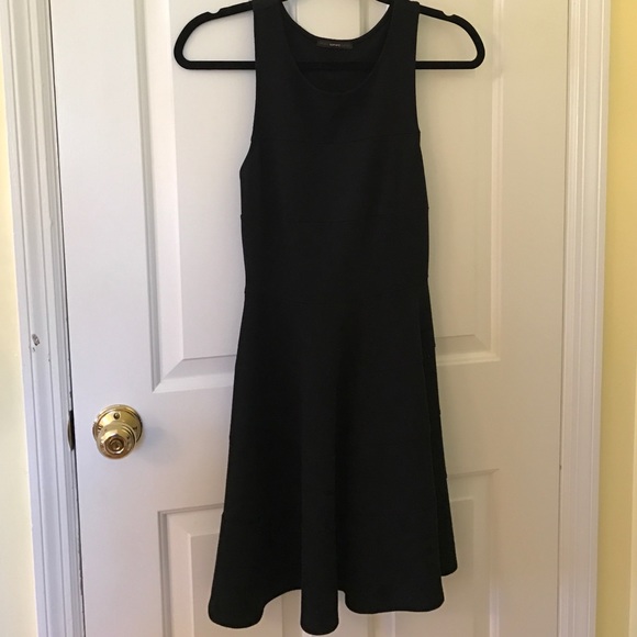 Nordstrom Black Skater Dress