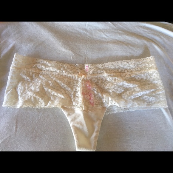 NWT Pink cheeky lace panties