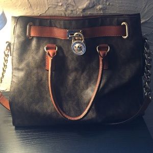 Michael Kors north south Hamilton large purse