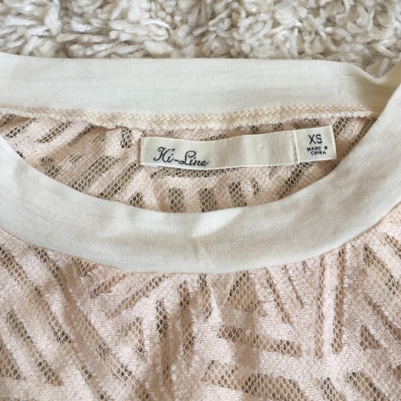 Geometric Cream Sweater. - Picture 3 of 4
