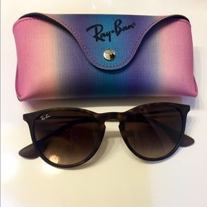 Ray Ban Erika Tortoise Sunglasses