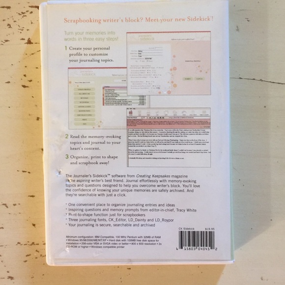 Scrapbook Journaling Software - Picture 2 of 4