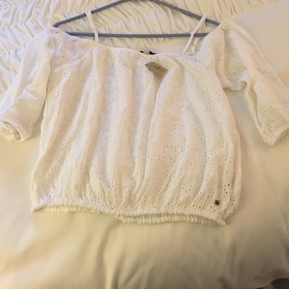 White American eagle blouse
