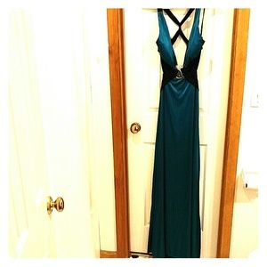 Teal Gown