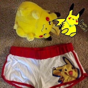 PIKACHU BUNDLE ⚡️⚡️shorts Nd plush⚡️⚡️