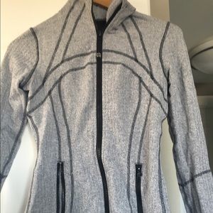 Grey/white heat here's Lululemon "Define" jacket