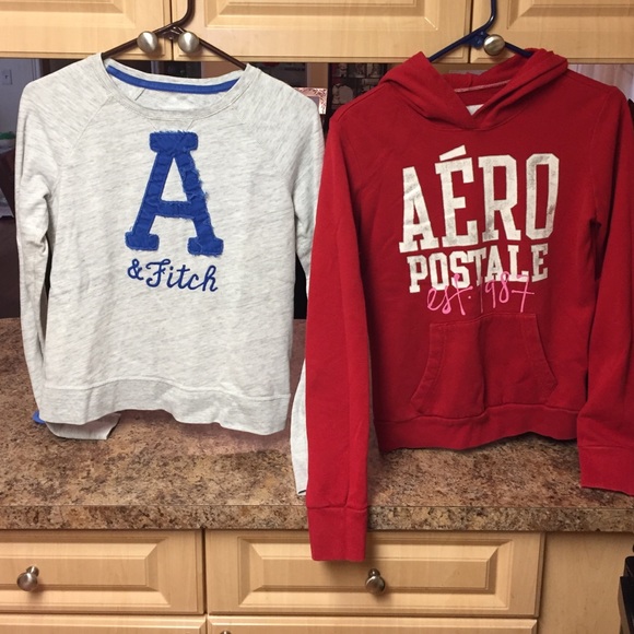 SOLD . SOLD USED 2-LONG SLEEVE   SHIRT/HOODIE