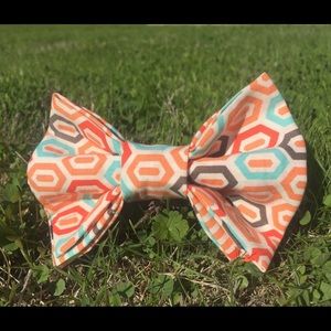 Handmade clip on bow tie for all.