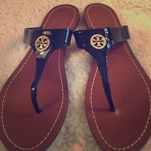 Tory Burch Patent Leather slides
