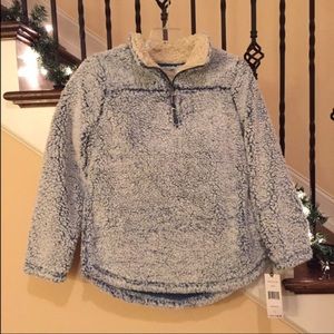 Like a True Grit style fleece (Green Tea), XXL