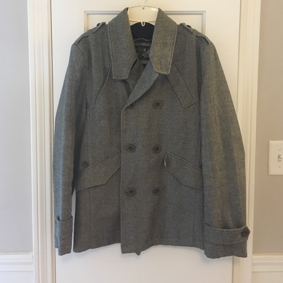 Men's tweed coat