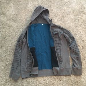 LULU LEMON MEN's FULL ZIP FLEECE