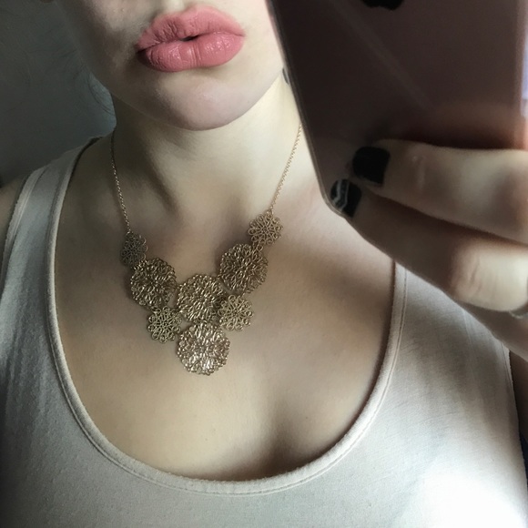 Gold necklace