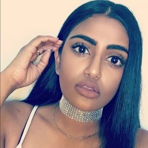 SOLD OUT🔴 Diamond Mesh Choker- silver