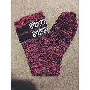 Victoria's Secret PINK high socks