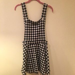 Jumper mini dress. B&W