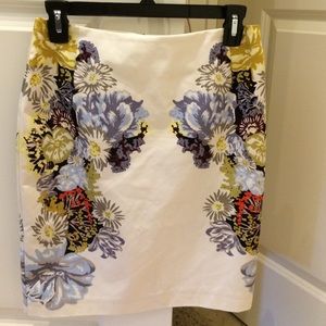 H&M floral Pencil skirt