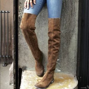 Free People Over the knee boot