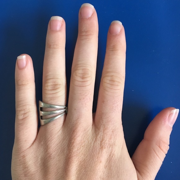 Handmade VINTAGE fork ring