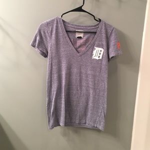 VS Pink Detroit Tigers V-neck