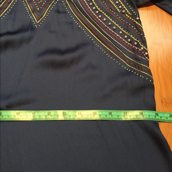 MINI DRESS/TUNIC TOP WITH BEADING AND PEARLS - Picture 5 of 6