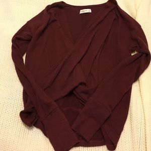 A&F Wrap Top