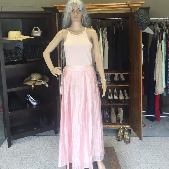 Pale Pink Two piece Dress