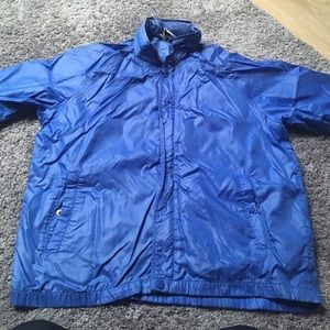 Light jacket and sweat shirt