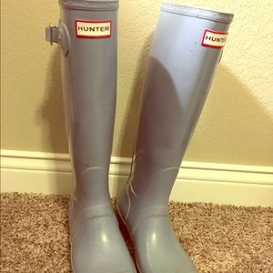 Blue Hunter Rain boots