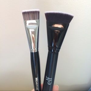 Contour brush duo