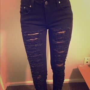 Black Rip jeans 👖