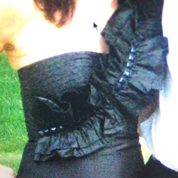 Black silk Plenty Tracy Reese cocktail dress