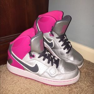 Nike Pink High-Top Shoes EXCELLENT CONDITION!
