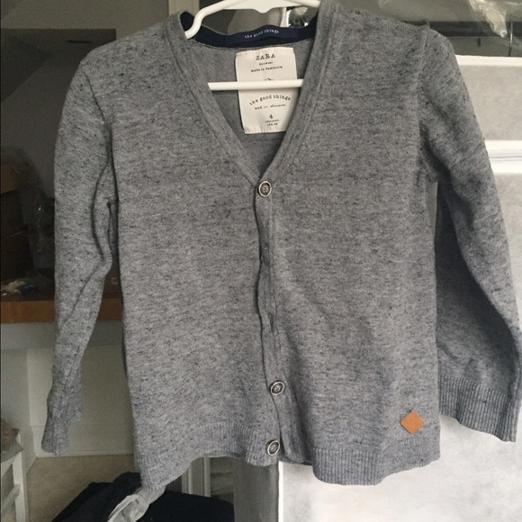 Zara bOys button down cardigan