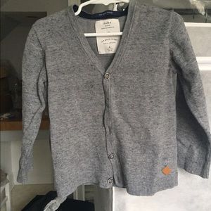 Zara bOys button down cardigan