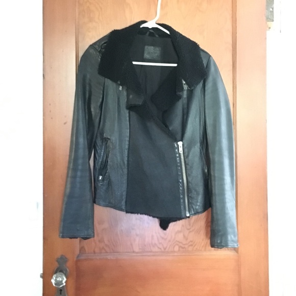 All Saints: Leather Jacket