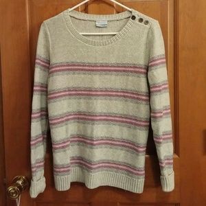 Columbia wool blend sweater