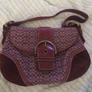 Authentic coach purse