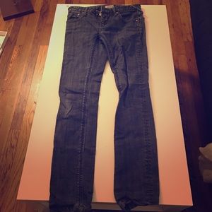 Grayish blue Free People jeans size 26